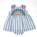 Rainbow Sweetheart Baby Dress